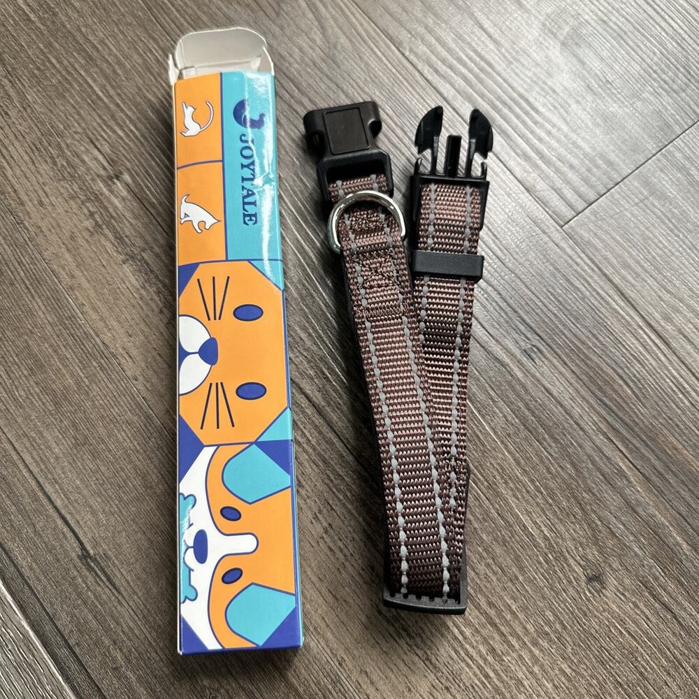 Joytale Reflective Dog Collar,Soft Neoprene Padded Nylon Pet Collar small